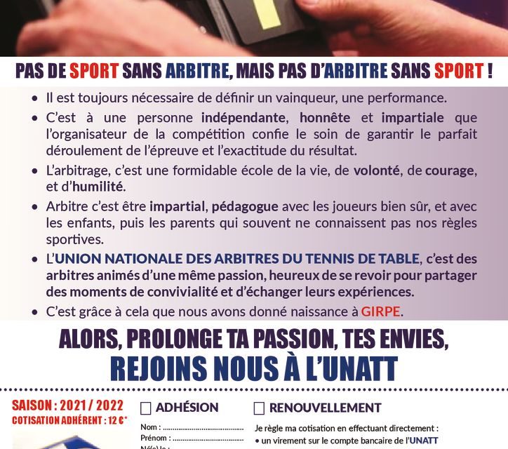 Bulletin d’adhésion