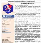 Salut l’Arbitre Newsletter Numéro 9