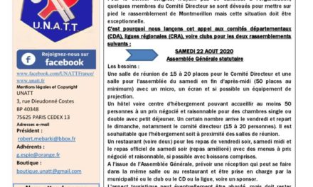 Salut l’Arbitre Newsletter Numéro 8